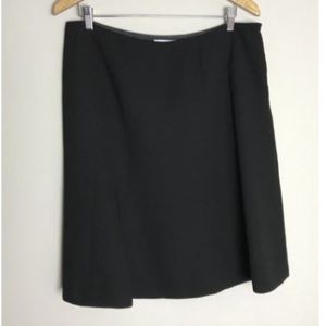 Calvin Klein Women 8 Black Lined Skirt